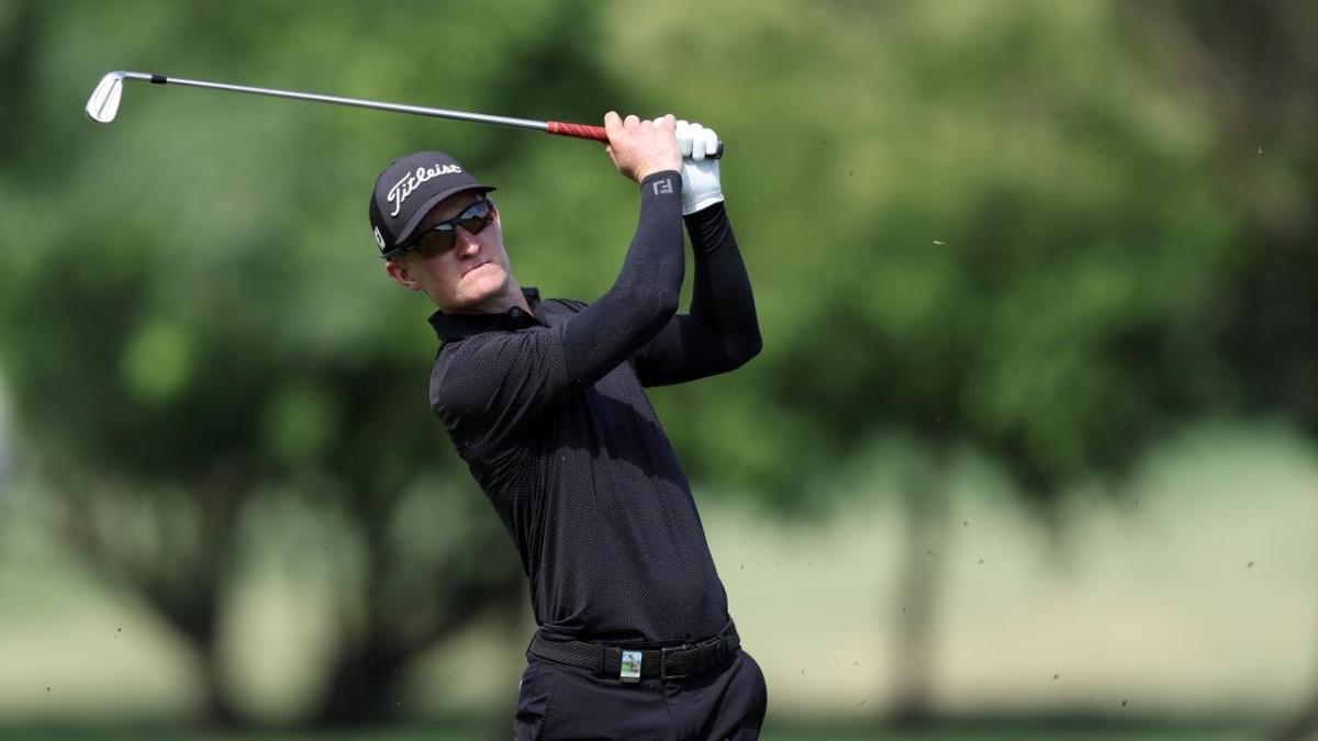 Golfer Marcus Kinhult